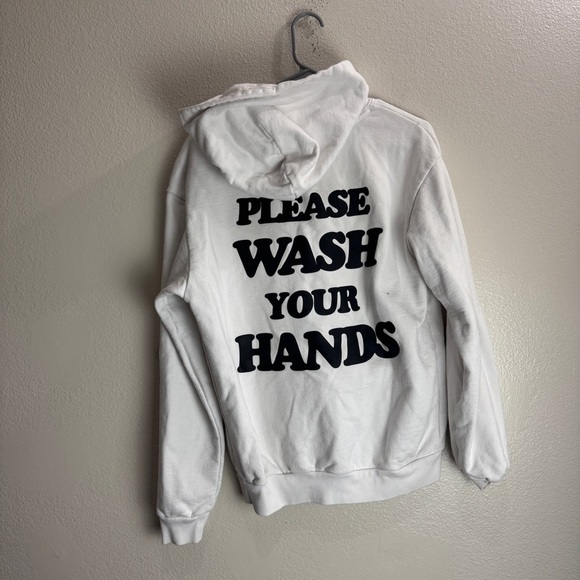 Talentless Please Wash Your Hands Hoodie Size Medium - Picture 1 of 9